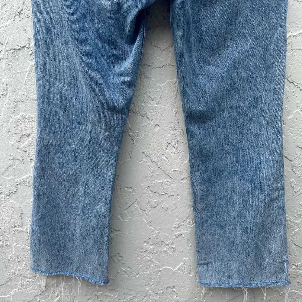 VERONICA BEARD Jeans Women 27 Carly Kick Flare High Rise Cotton_8